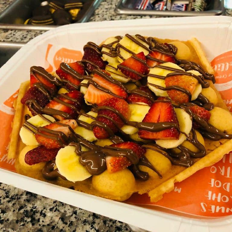 Fruty Bubble Waffle