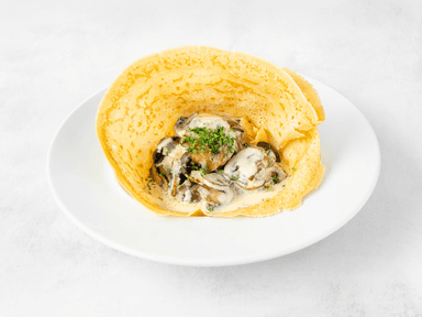 Crepe Champiñones al Ajillo