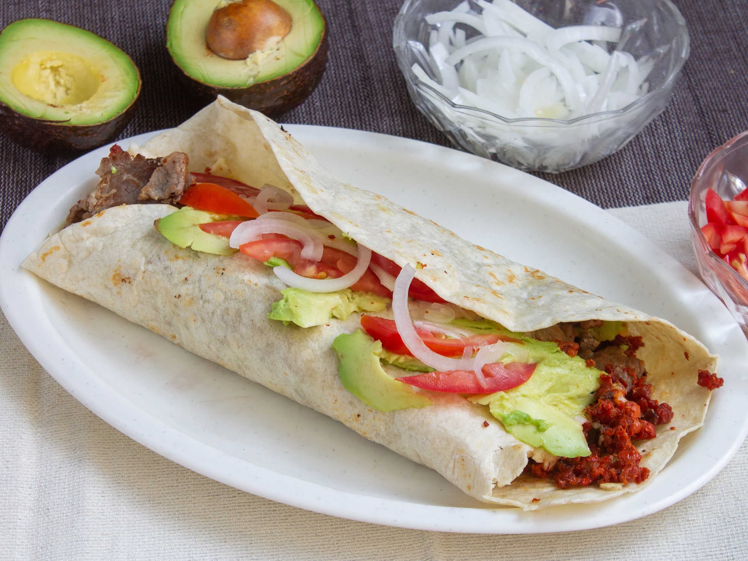 Burrito Choriqueso