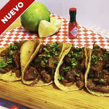 Combo Tacos de Bistec Tabasco BBQ