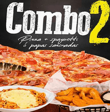 Pizza + Pasta o Sazonadas
