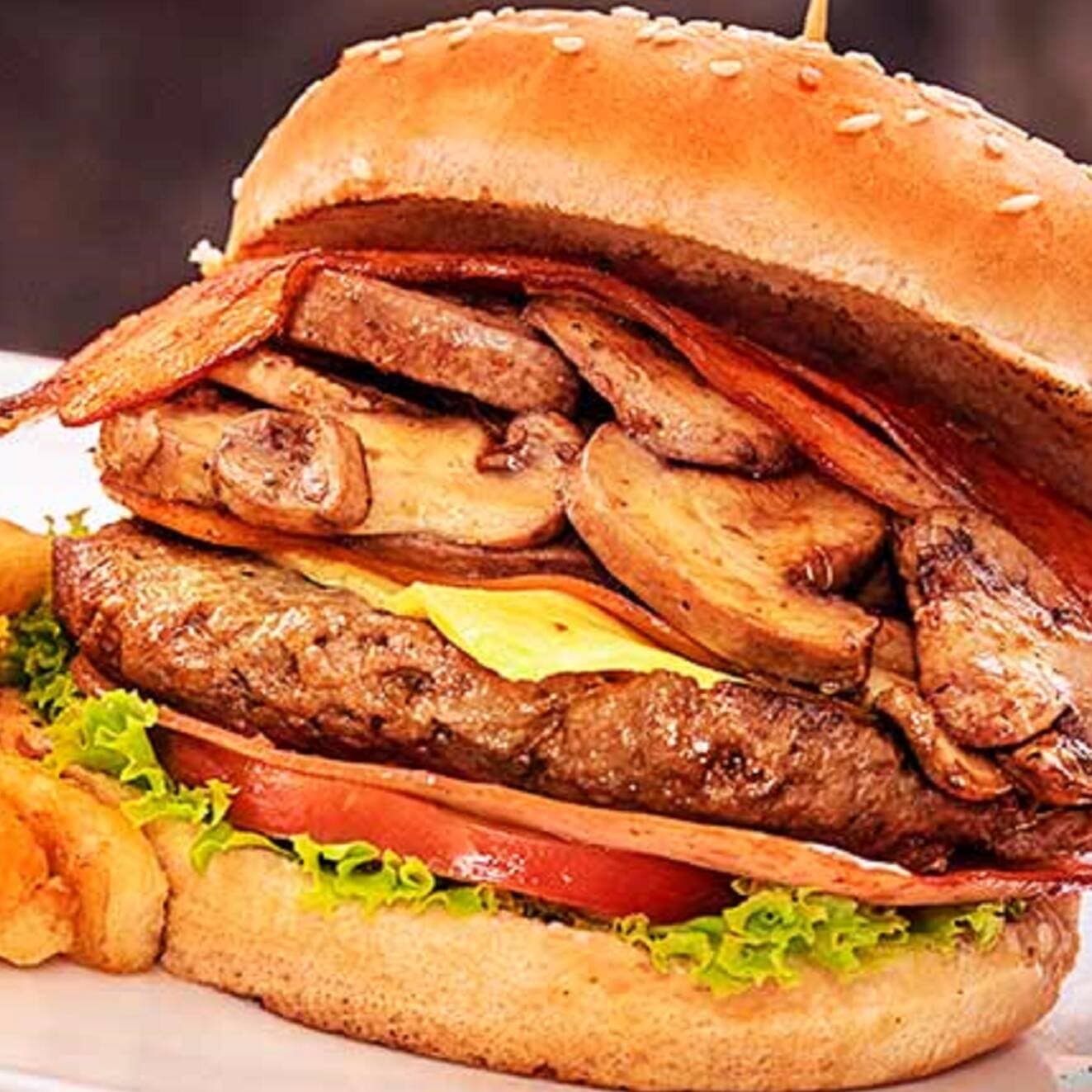 Hamburguesa Mr champiñon
