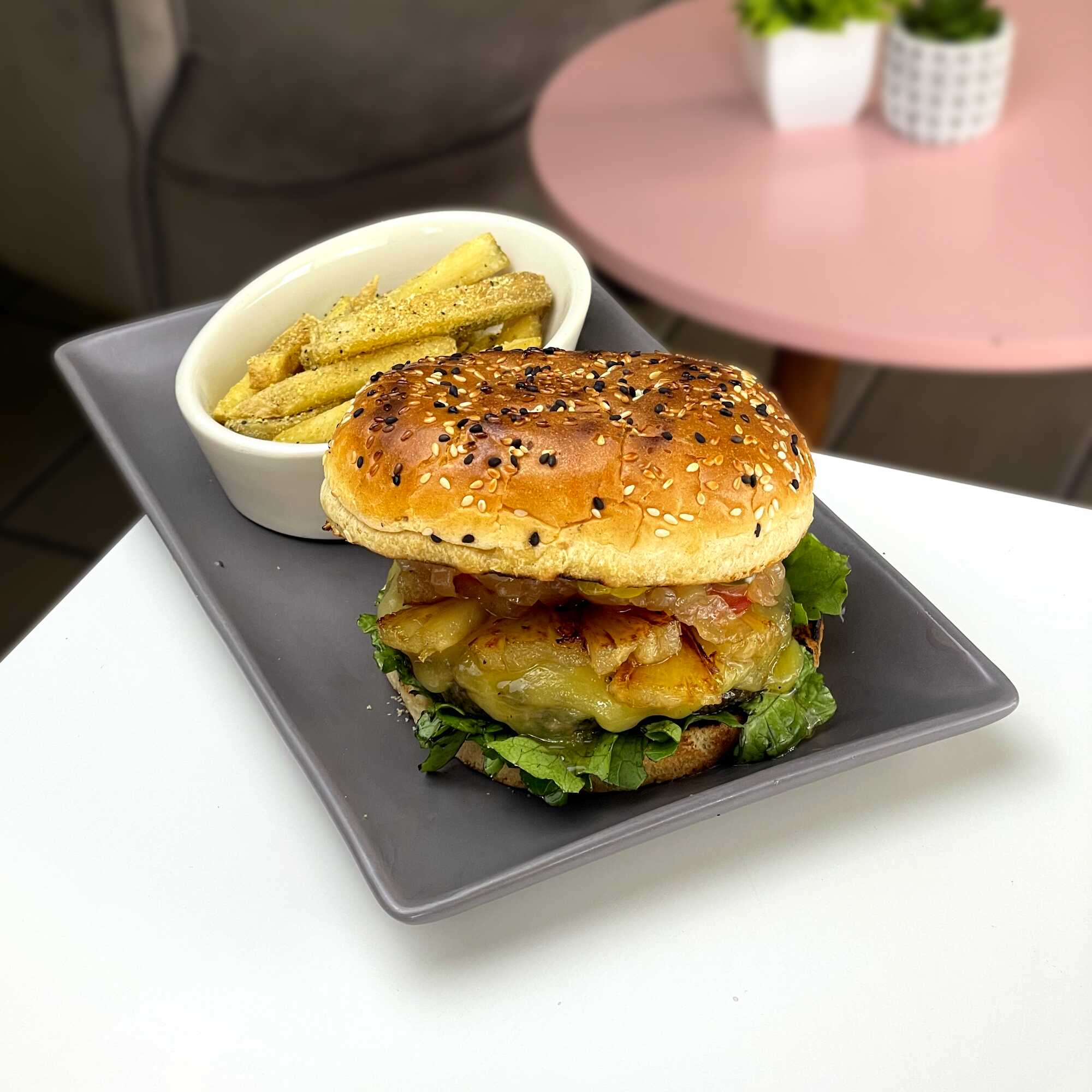 Hamburguesa Hawaiana