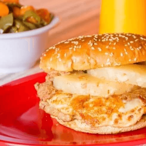 Hamburguesa Hawaiana