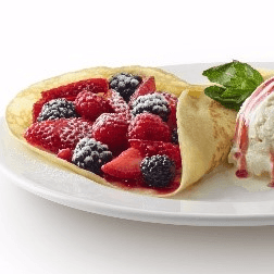 Crepa de Frutos Rojos