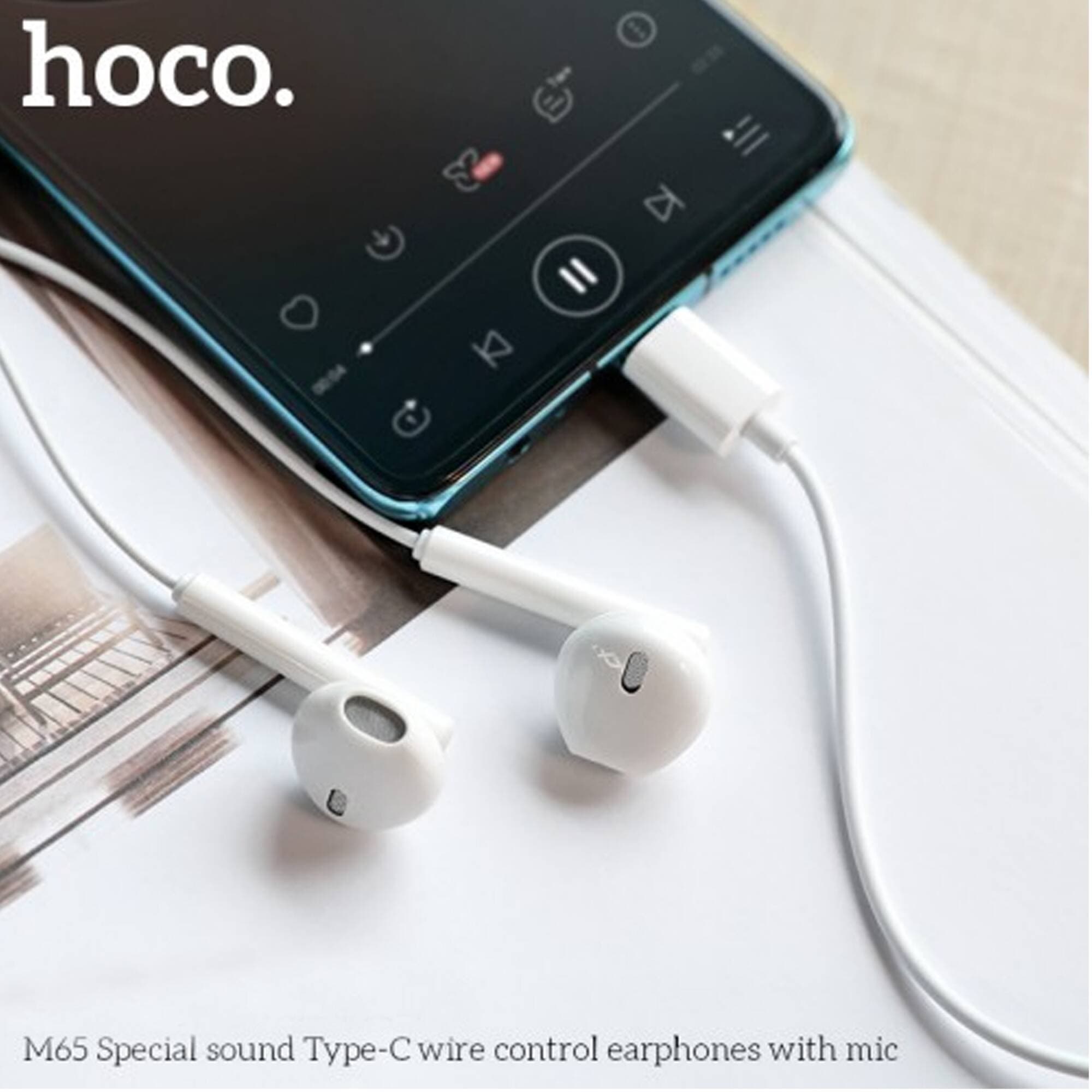 HANDSFREE HOCO M65 TIPO C W (NO IPHONE NI SAMSUNG)