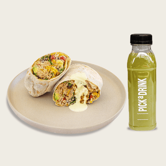 Wrap El Chido más Bebida