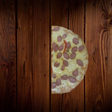 Mitad Pizza Frankfurter