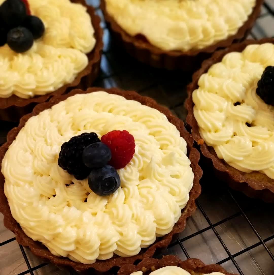 Tarta de frutos rojos