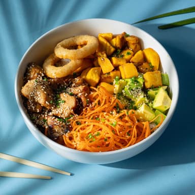 Poke Pollo Teriyaki.