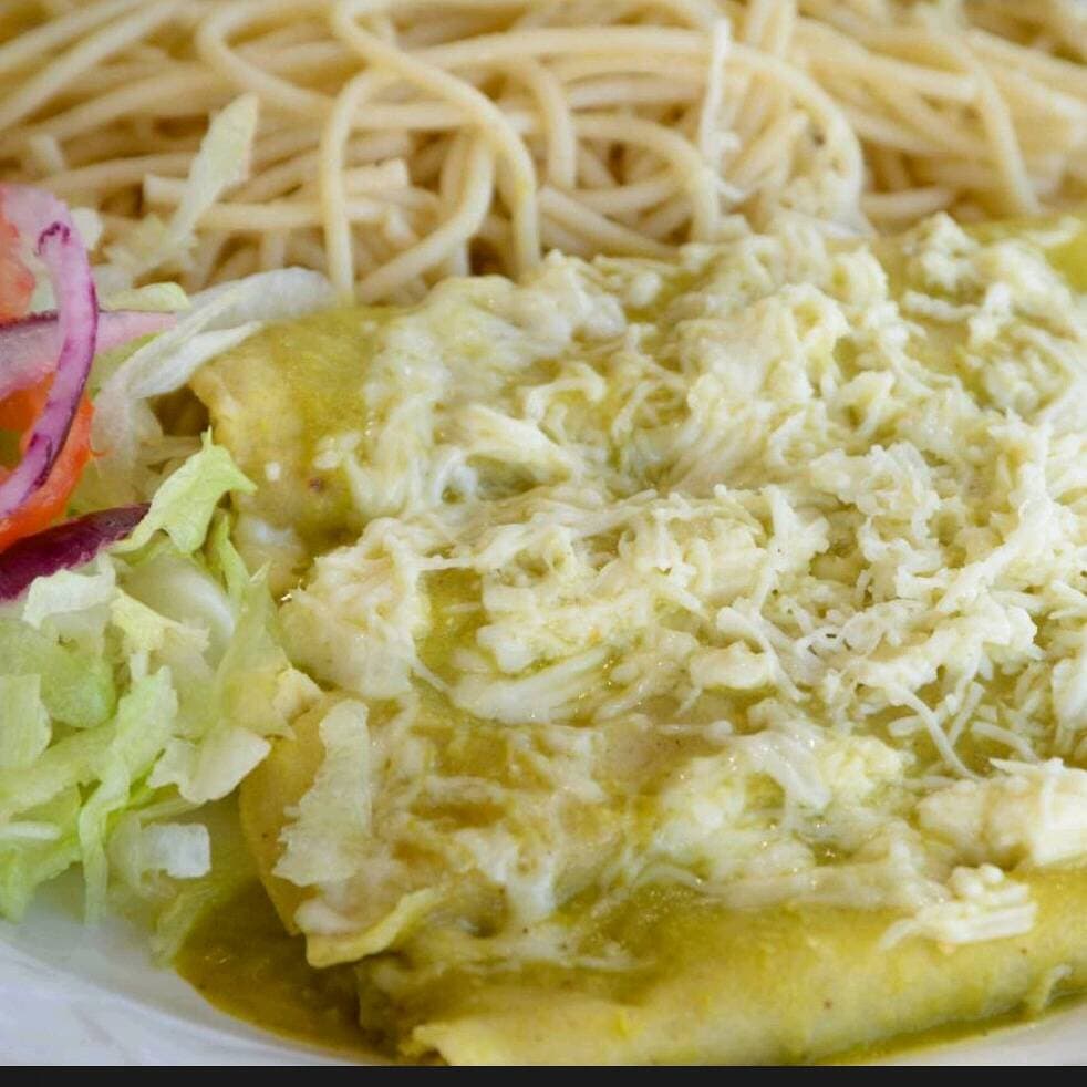 Enchiladas de queso