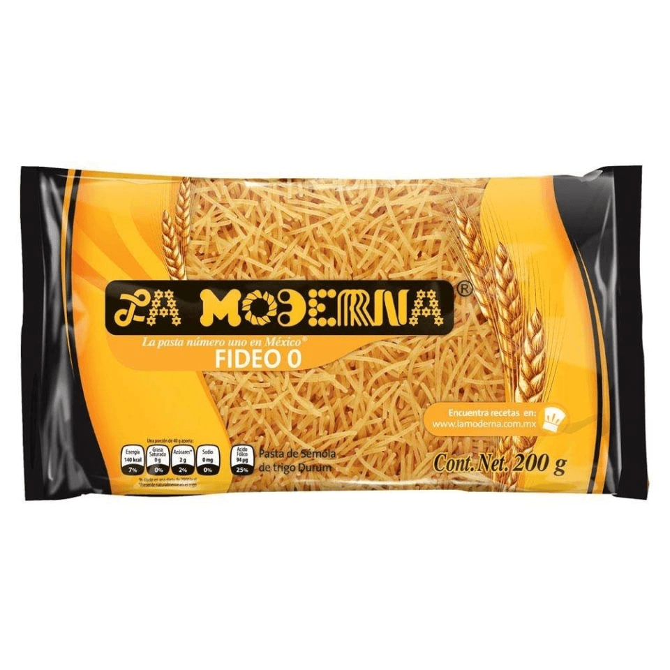 Pasta La Moderna de Fideo #1 200Gr