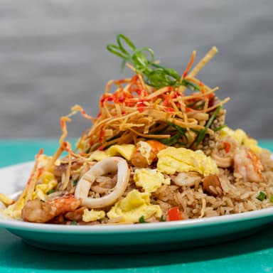 Arroz Chaufa de Mariscos