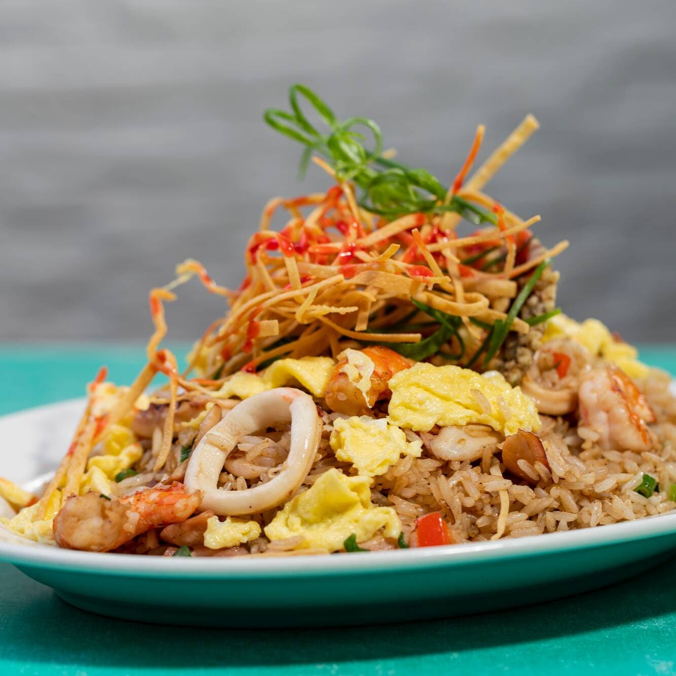 Arroz Chaufa de Mariscos