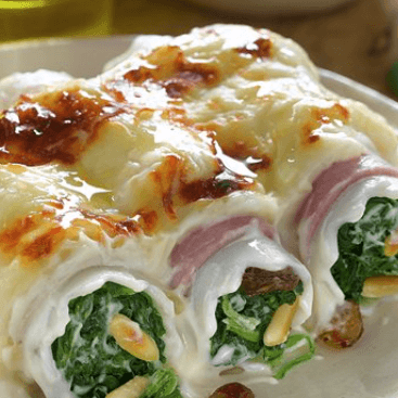 Canelones Rellenos de Lomo de Carne y Queso