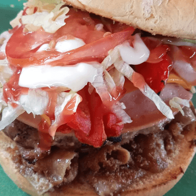 Hamburguesa Con Tripitas
