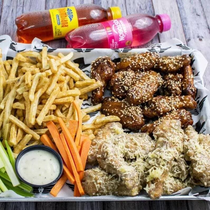 Combo 20 Alitas + 2*250ml