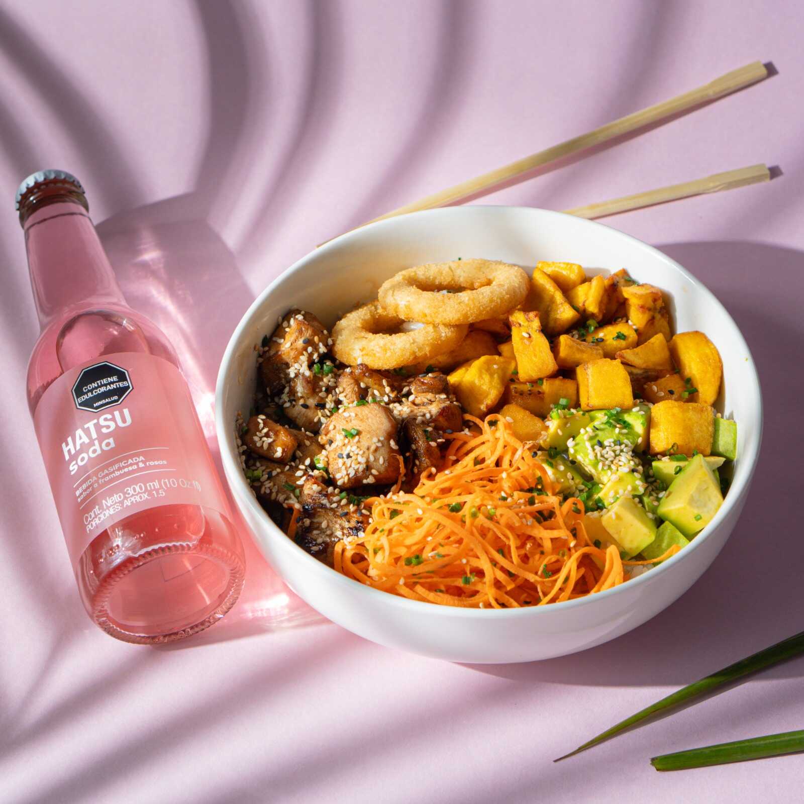 Combo HATSU Poke Pollo Teriyaki