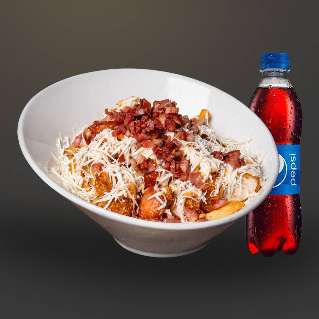 48St Fries + Gaseosa pet 250ml