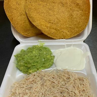 Tostada Especial en Charola