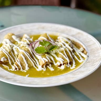 Enchiladas Verdes