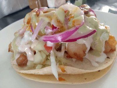 Tacos Capeados La Corita