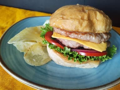 HAMBURGUESA  DOBLE