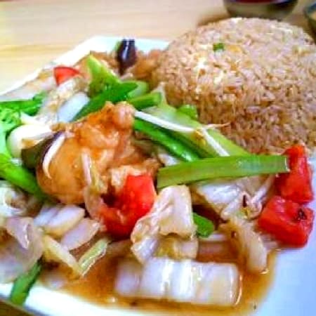 Combinado con Pollo Menú