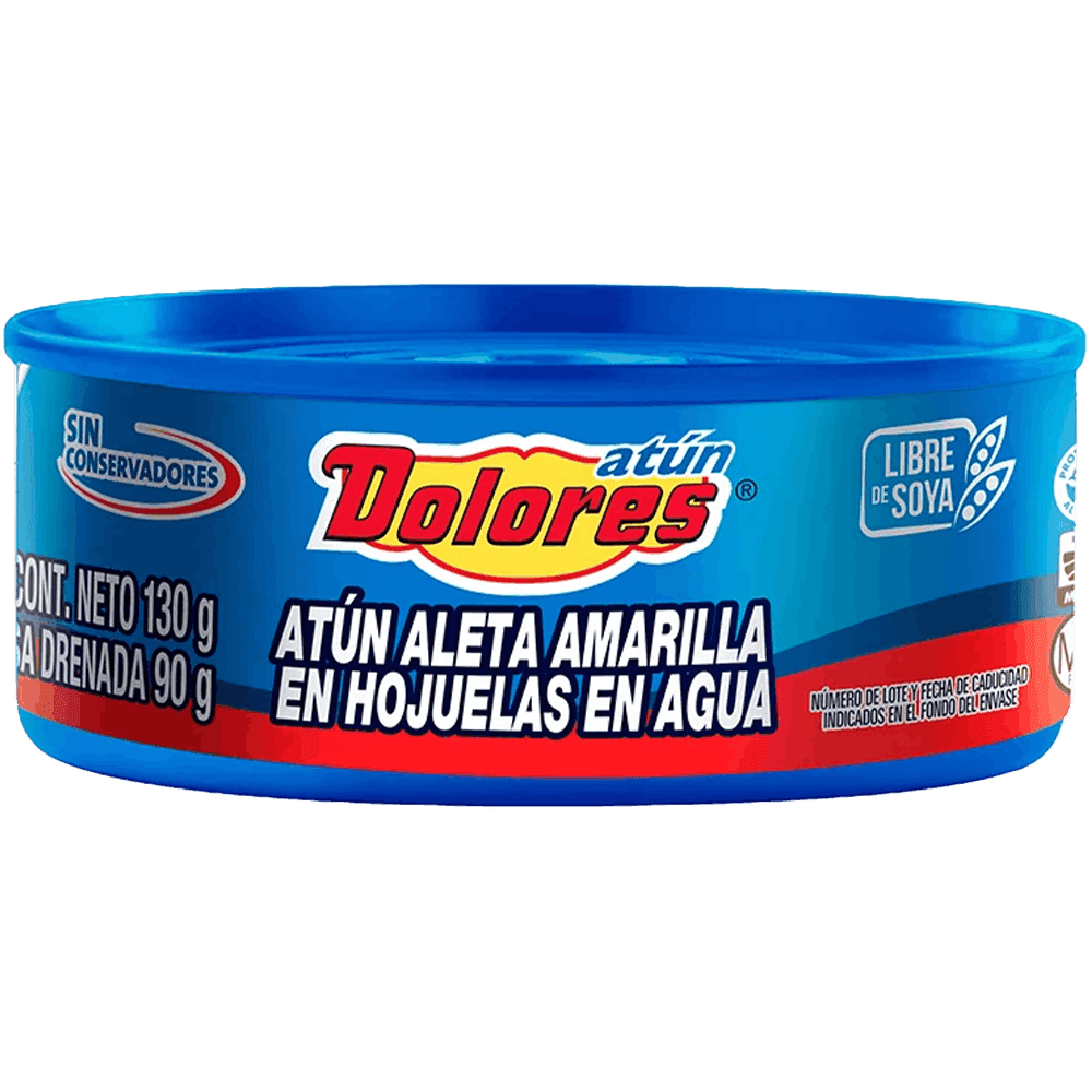 ATUN DOLORES EN AGUA 130GRS