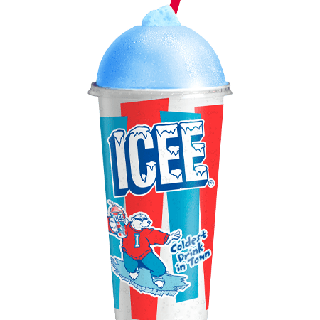 Icee Frambuesa Azul Vaso 32 Oz