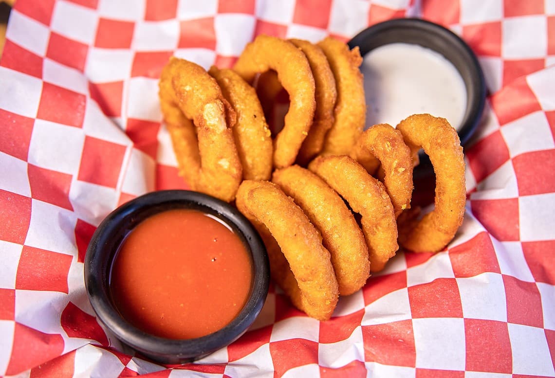 Buffalo Onion Rings