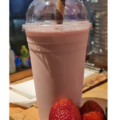 Malteada de Fresa