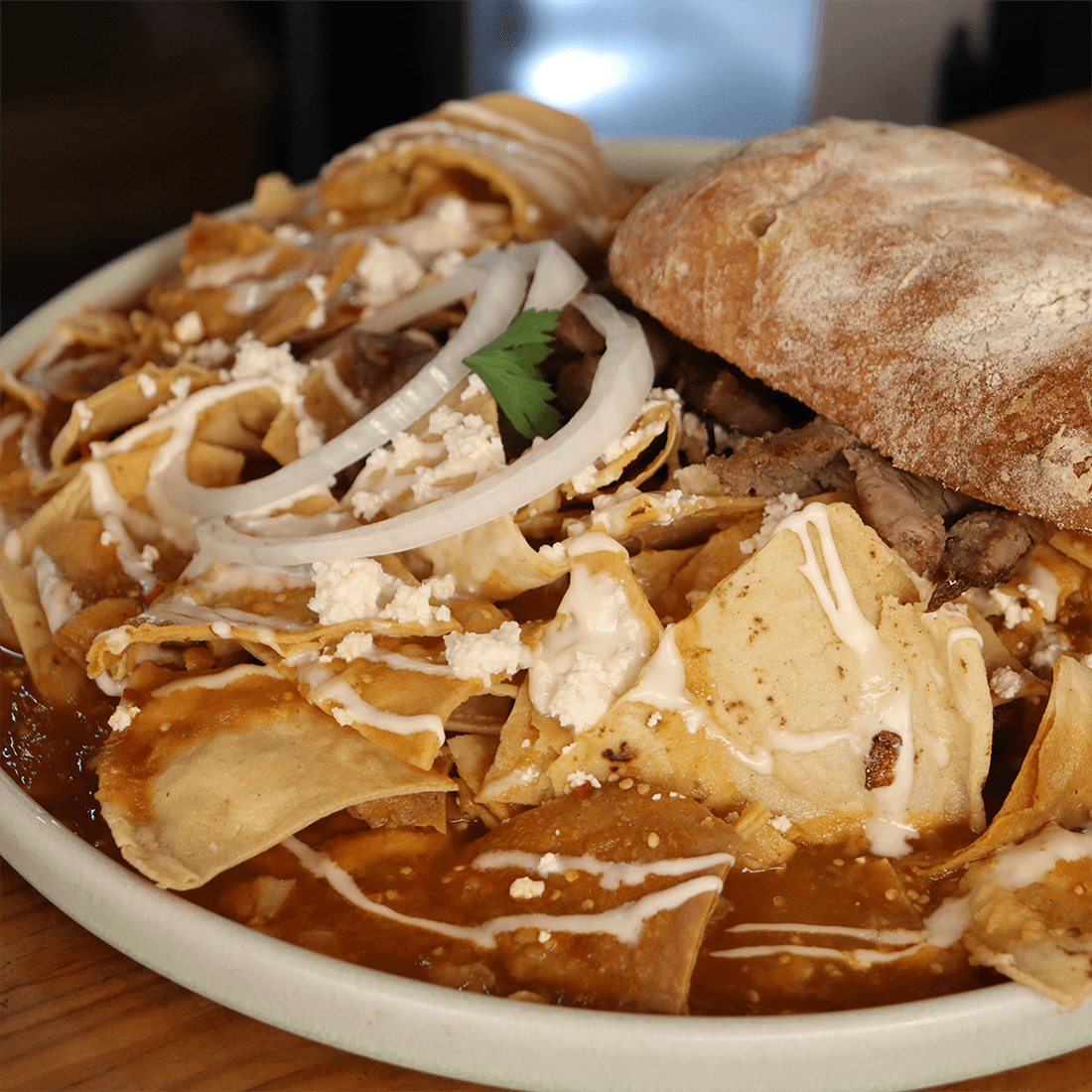 Torta De Chilaquil