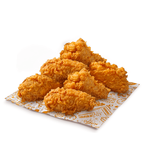 6 Alitas Picantes