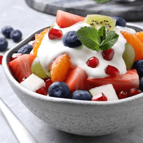 Fruta con Yogurt