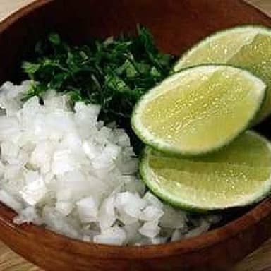 Cilantro y Cebolla