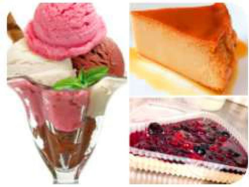 Helados y Postres Dulce Receta La America