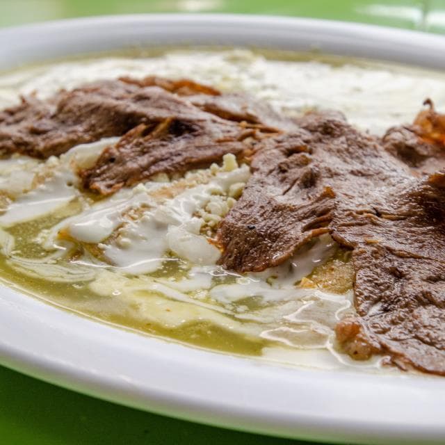 Enchiladas con poc chuc