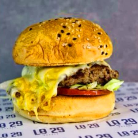 Hamburguesa Tres Quesos