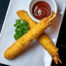 Kushiagues de Camaron con Queso