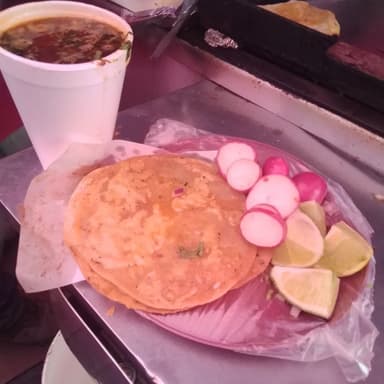 Combo - Vaso Chico con carne + Taco de Birria