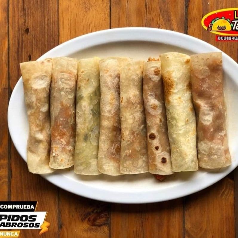 8 Tacos de Harina a elegir