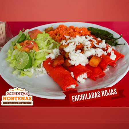 Enchiladas Rojas