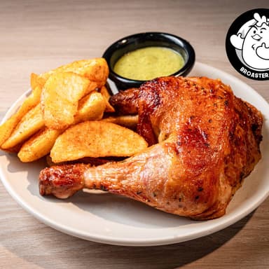 Cuarto De Pollo Asado + Papas Francesas