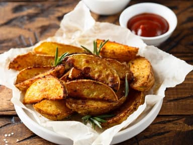 Papas Gajo Horneadas con Especias