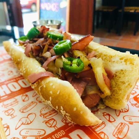 Hot Dog Hawaiano
