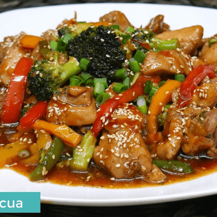 pollo teriyaki japones
