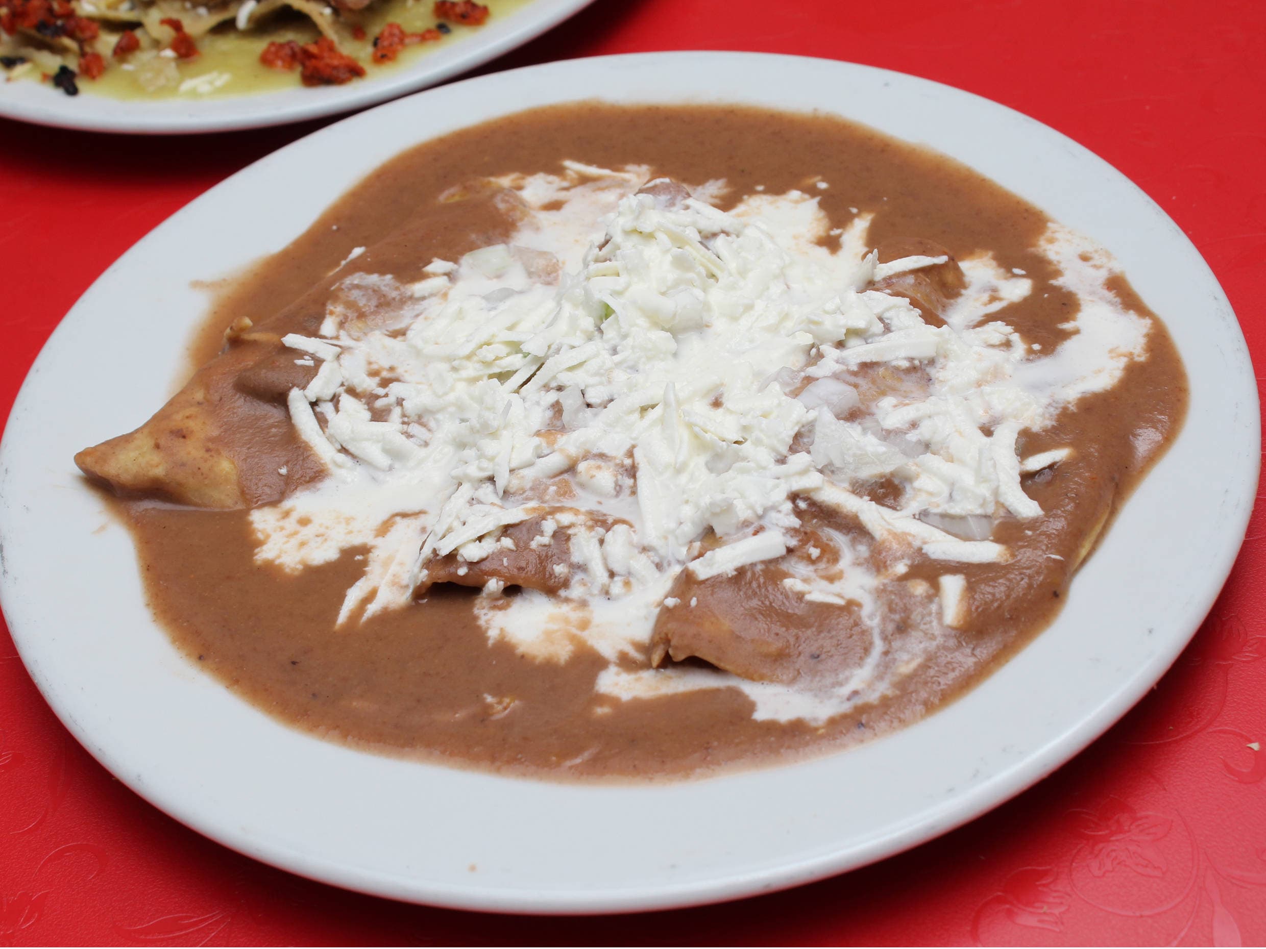 Enfrijoladas Sencillas