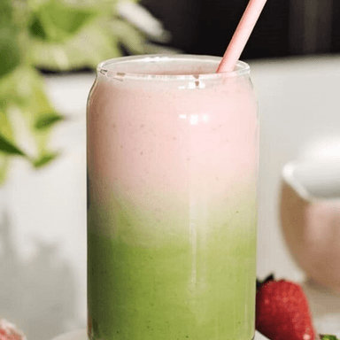 Strawberry Matcha.