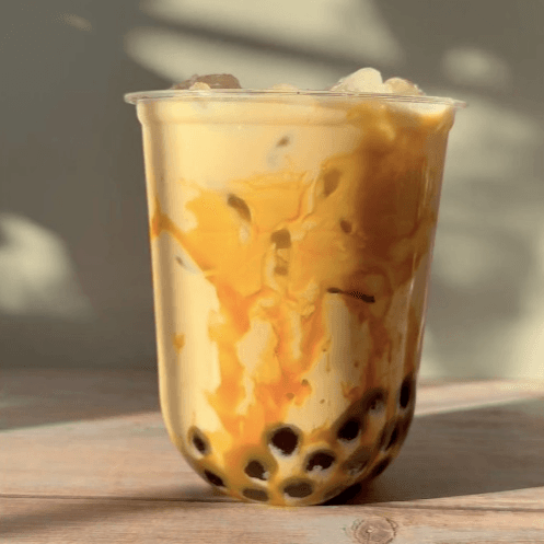 Bubble Tea Caramelo 16 Oz